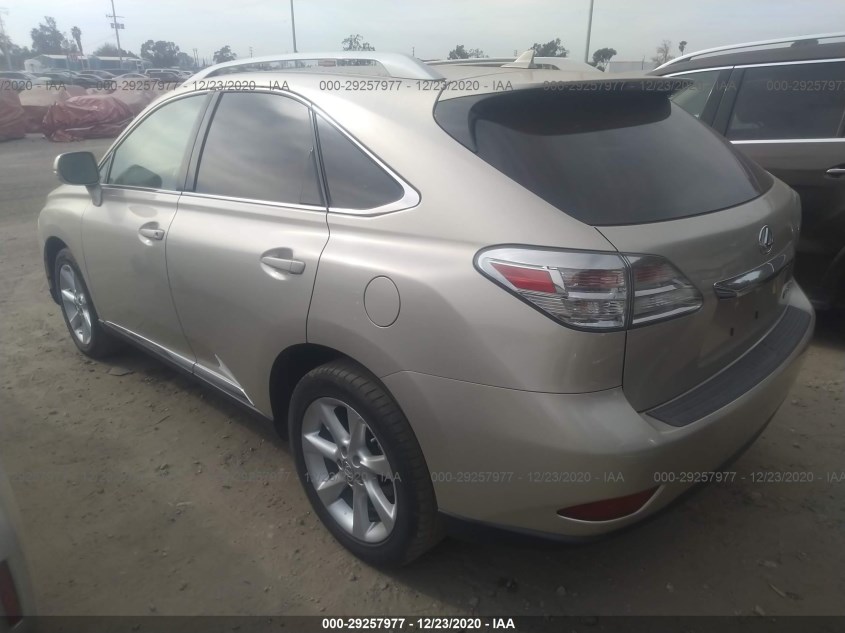 LEXUS RX 350 2T2ZK1BA6BC056428