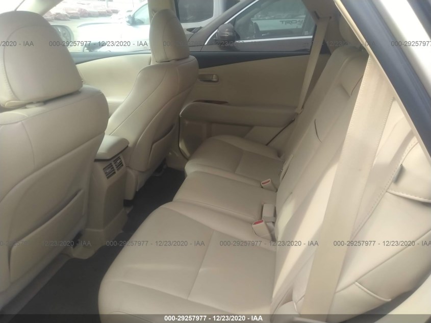 LEXUS RX 350 2T2ZK1BA6BC056428