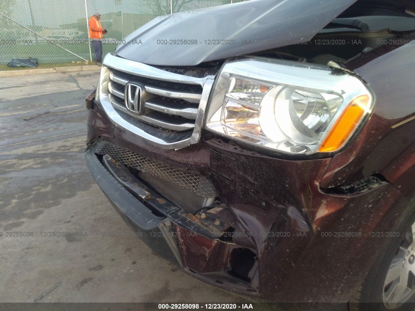 HONDA PILOT 5FNYF4H9XEB034175