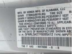 HONDA ODYSSEY 5FNRL5H27FB095412