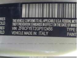FIAT 500X ZFBCFYET2GP512456