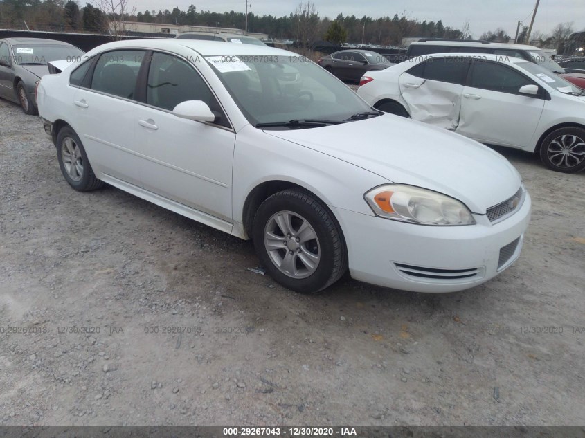 CHEVROLET IMPALA 2G1WF5E33C1147455