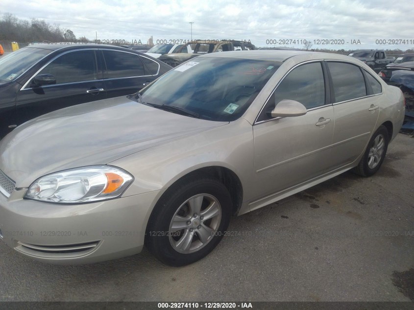 CHEVROLET IMPALA 2G1WA5E31C1284571