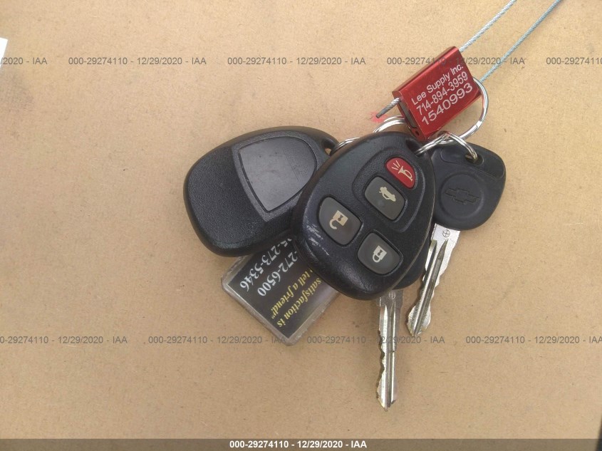 CHEVROLET IMPALA 2G1WA5E31C1284571
