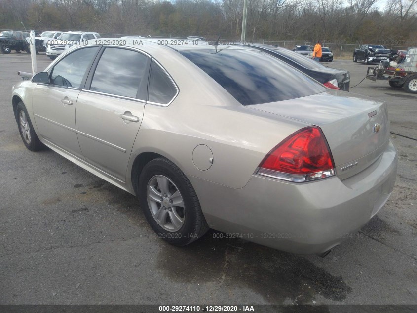 CHEVROLET IMPALA 2G1WA5E31C1284571