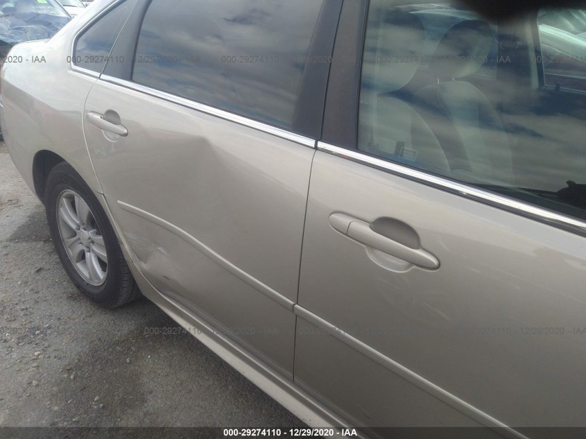 CHEVROLET IMPALA 2G1WA5E31C1284571