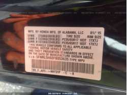 HONDA ODYSSEY 5FNRL5H60FB053635
