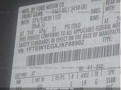 FORD F-150 1FTEW1EGXJKF88902