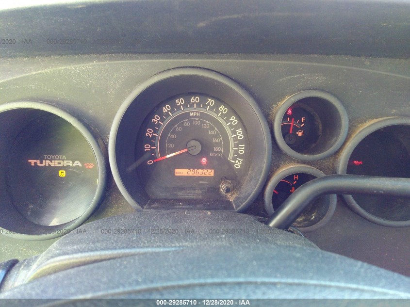 TOYOTA TUNDRA 2WD TRUCK 5TFLU5F18AX020813