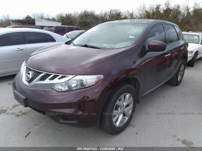 NISSAN MURANO JN8AZ1MU4EW410516