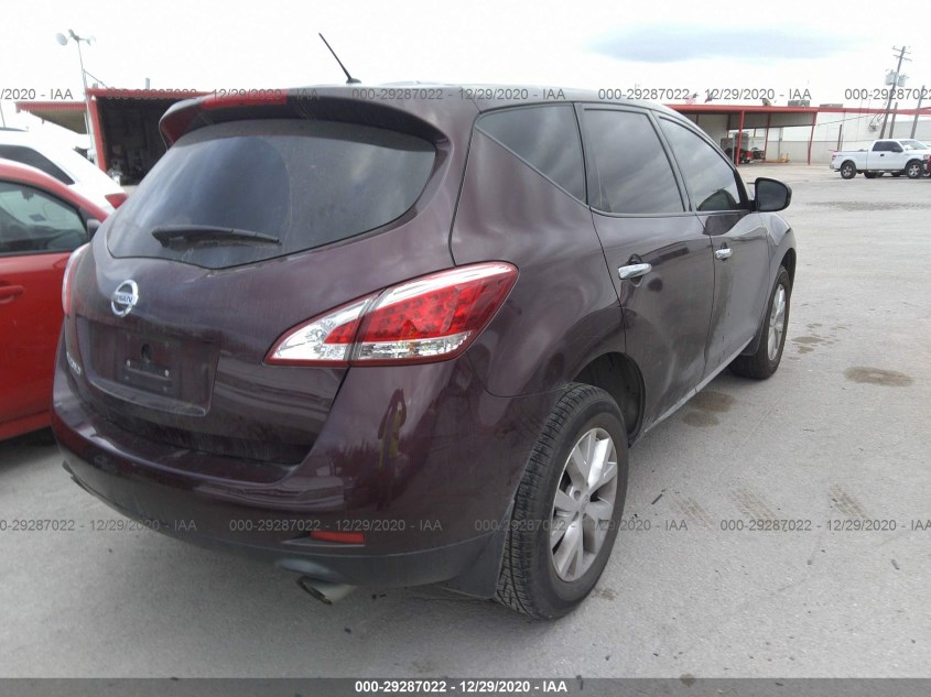 NISSAN MURANO JN8AZ1MU4EW410516