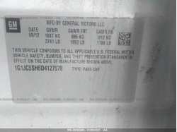 CHEVROLET SONIC 1G1JC5SH6D4127578