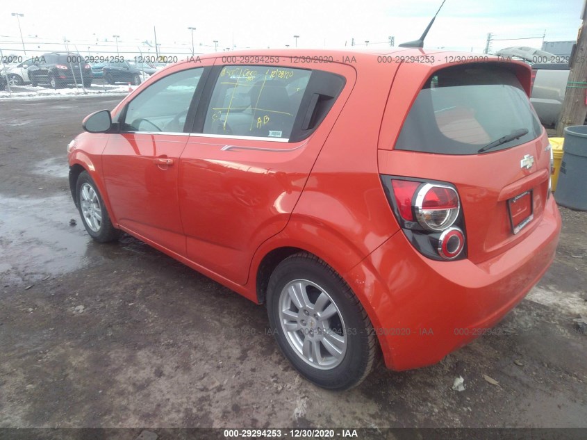 CHEVROLET SONIC 1G1JC6SH7C4109806