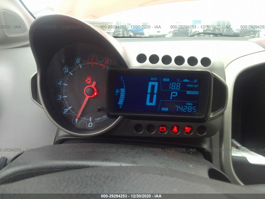 CHEVROLET SONIC 1G1JC6SH7C4109806