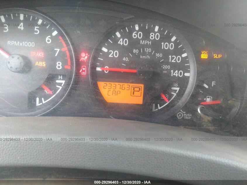 NISSAN XTERRA 5N1AN0NU0BC512548