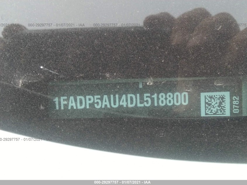 FORD C-MAX HYBRID 1FADP5AU4DL518800