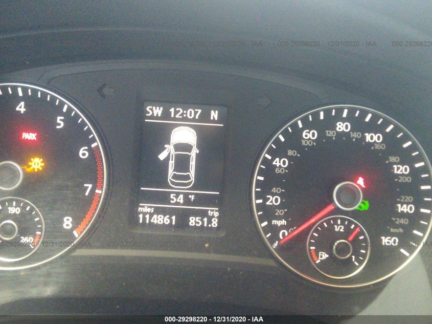 VOLKSWAGEN PASSAT 1VWCM7A37CC062353
