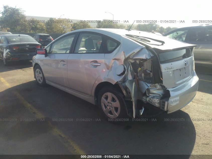 TOYOTA PRIUS JTDKN3DU4A0019161