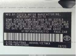 TOYOTA CAMRY 4T1BF3EK2BU582113