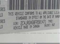 RAM CARGO VAN 2C4JRGAG8FR581471