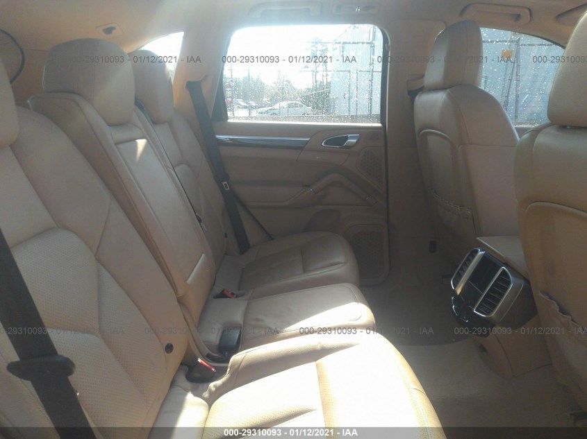 PORSCHE CAYENNE WP1AB2A21BLA54675