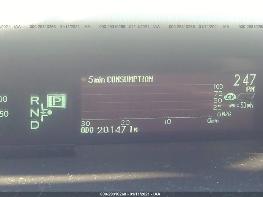 TOYOTA PRIUS JTDKN3DU3E1746291