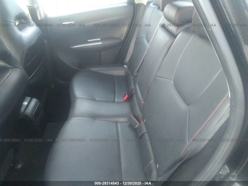 SUBARU IMPREZA SEDAN WRX JF1GV7F68CG002598