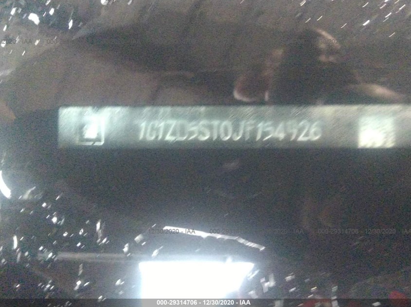 CHEVROLET MALIBU 1G1ZD5ST0JF154926