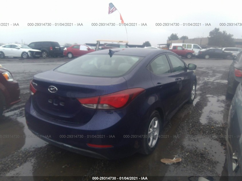 HYUNDAI ELANTRA 5NPDH4AE5EH465847