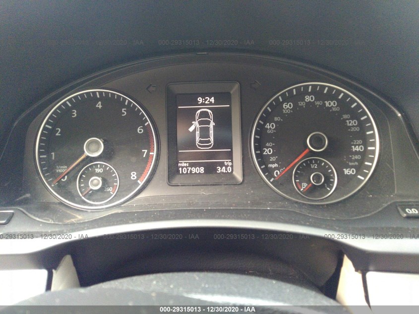 VOLKSWAGEN EOS WVWBW7AH0CV005078