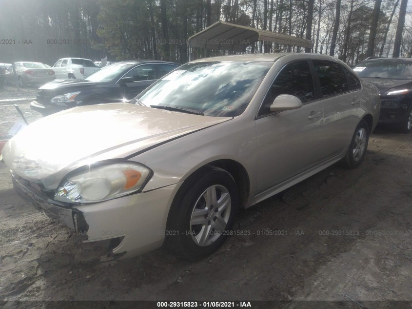 CHEVROLET IMPALA 2G1WA5EK7A1150202
