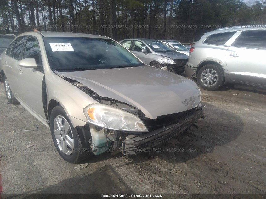 CHEVROLET IMPALA 2G1WA5EK7A1150202