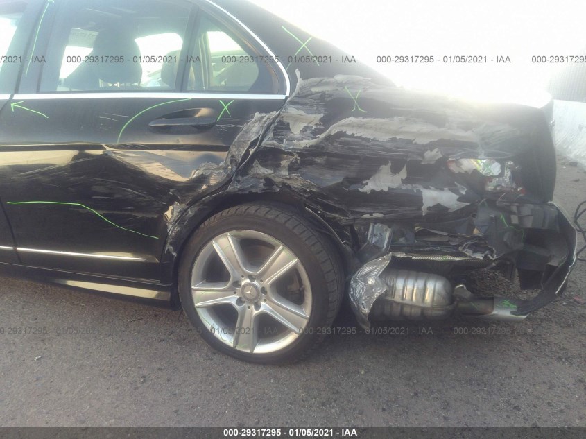 MERCEDES-BENZ C-CLASS WDDGF5EBXAR090829