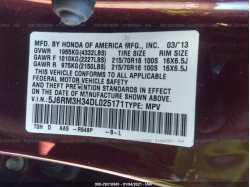 HONDA CR-V 5J6RM3H34DL025171