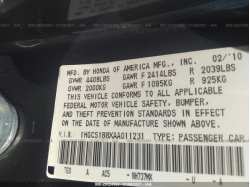 HONDA ACCORD CPE 1HGCS1B8XAA011231