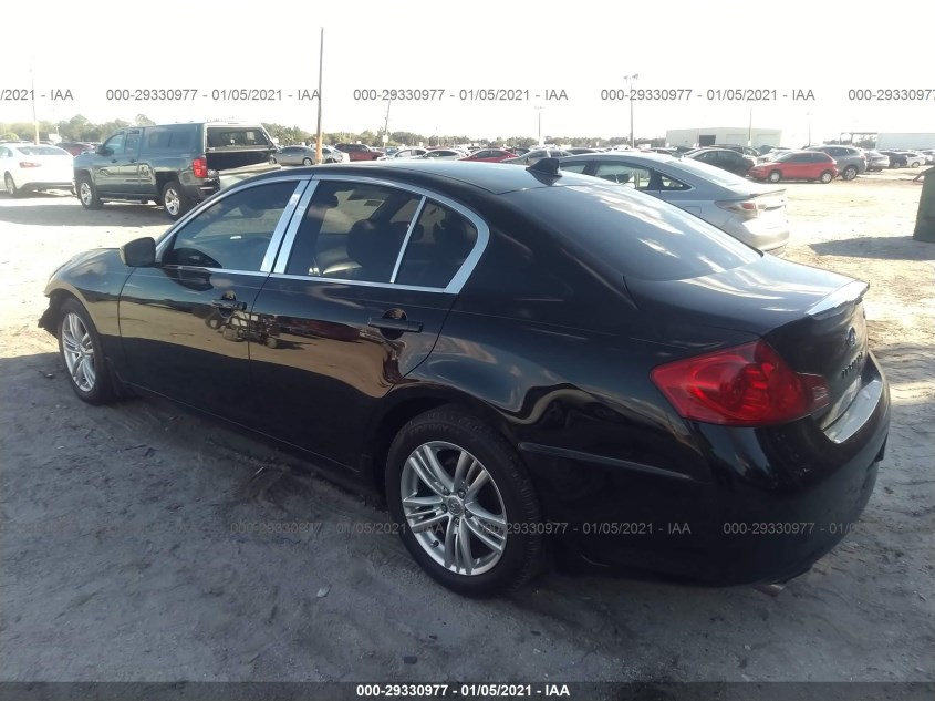 INFINITI G25 SEDAN JN1DV6AP4BM604070
