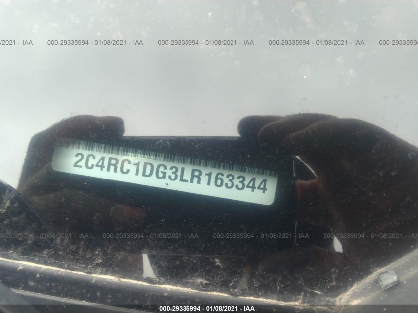 CHRYSLER VOYAGER 2C4RC1DG3LR163344