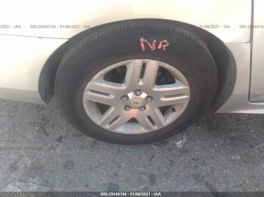 CHEVROLET IMPALA 2G1WB5EK8A1218214