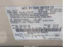 FORD ECOSPORT MAJ6S3JL3KC289025