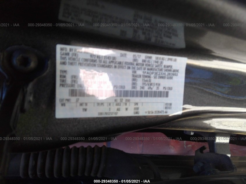 FORD FOCUS 1FADP3E2XHL283953