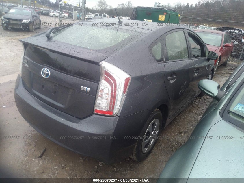 TOYOTA PRIUS JTDKN3DU4D1715565