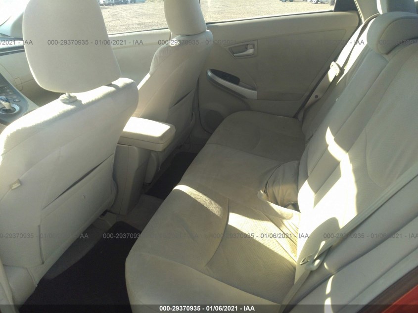 TOYOTA PRIUS JTDKN3DU5A1271155