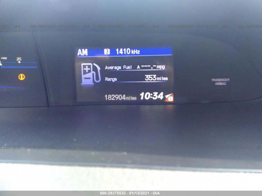 HONDA CIVIC SDN 19XFB2F57CE002326