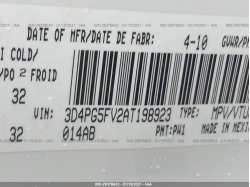 DODGE JOURNEY 3D4PG5FV2AT198923