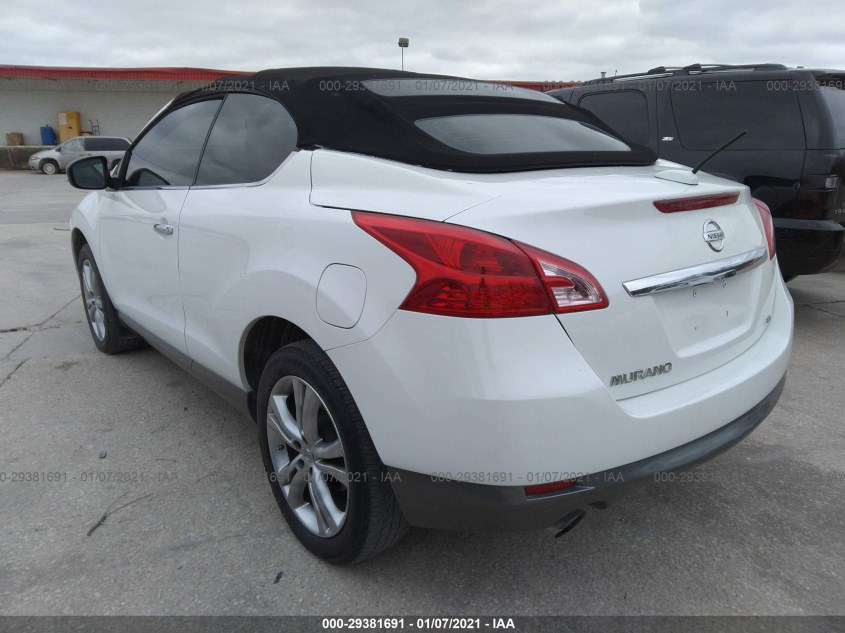 NISSAN MURANO CROSSCABRIOLET JN8AZ1FY3BW003461