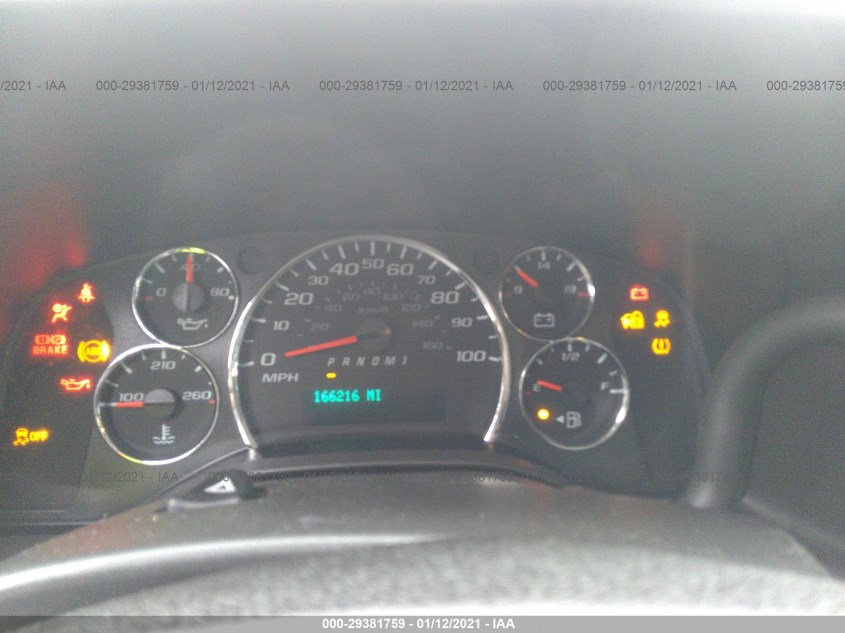 CHEVROLET EXPRESS CARGO VAN 1GCWGAFP9K1176039