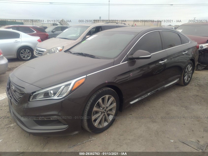 HYUNDAI SONATA 5NPE34AF0HH587516