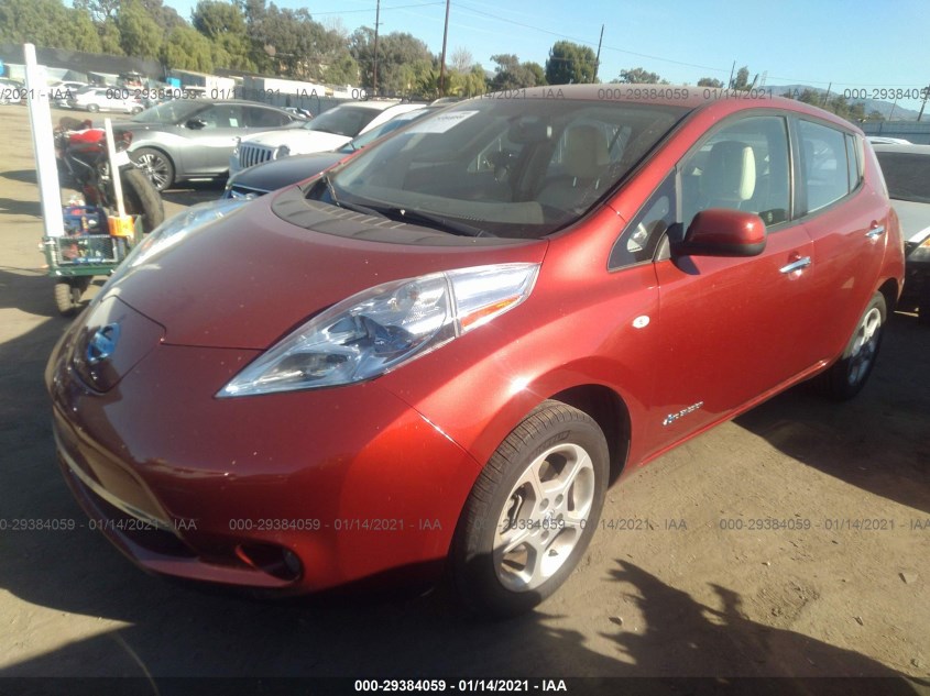 NISSAN LEAF JN1AZ0CP2CT020680