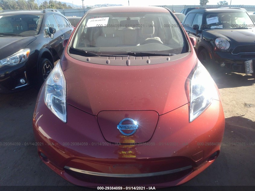 NISSAN LEAF JN1AZ0CP2CT020680