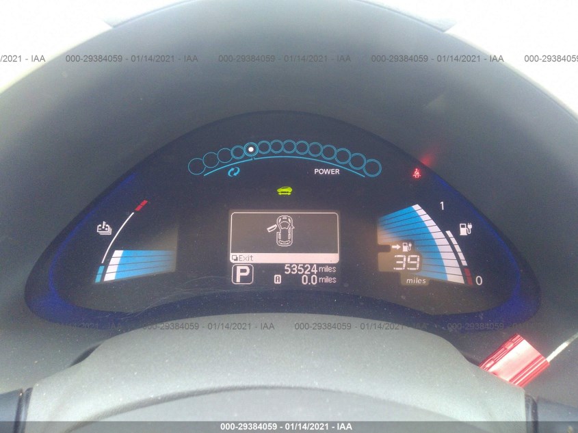 NISSAN LEAF JN1AZ0CP2CT020680